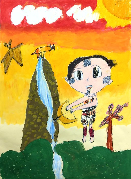幼兒園  廖郁緗《泰雅小獵人》
