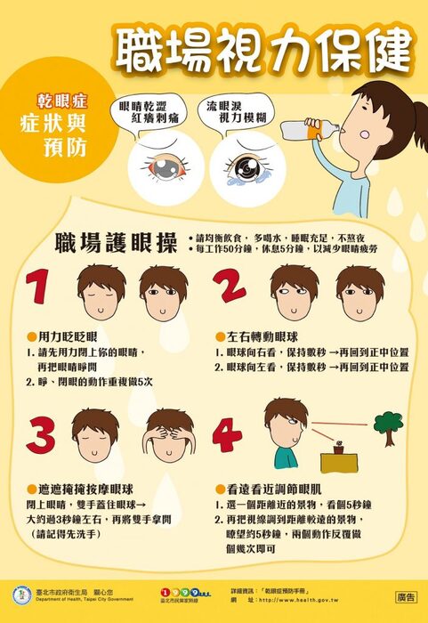 乾眼症症狀與預防圖片
