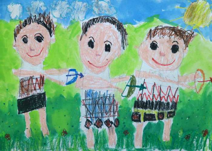 幼兒園．黃允樺《泰雅小勇士》